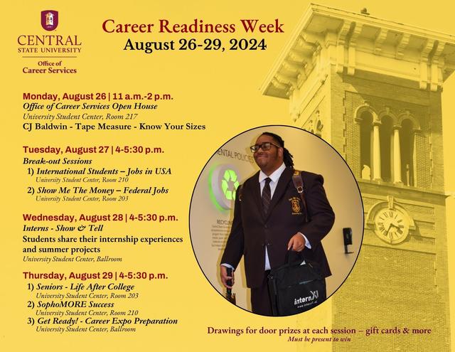 career services week flyer