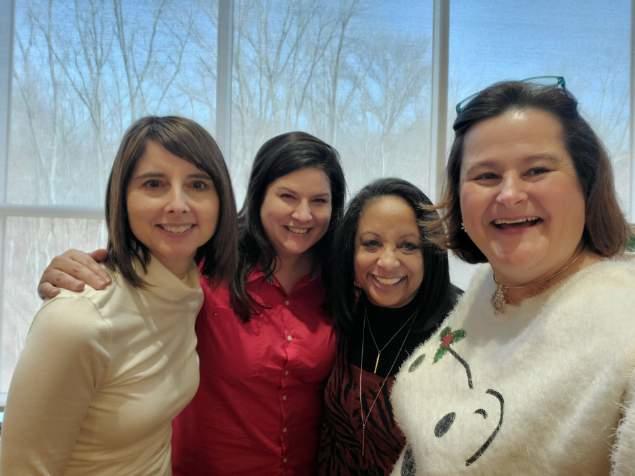 dr. arletha mcswain with staff members