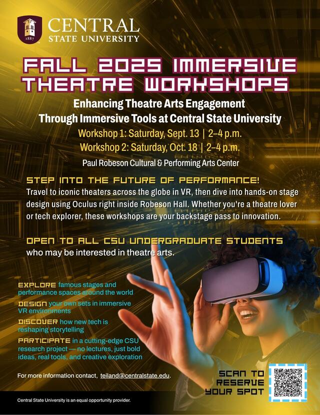 fall 2025 immersive theatre workshops graphic