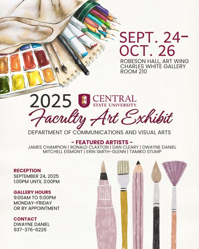 2025 Faculty Art Exhibit