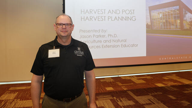 presenter Jason Parker