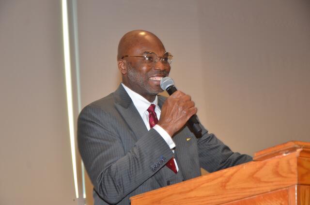 President Kuti at LINKS Inc event