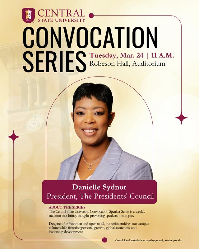 March 23 Convocation Series: Speaker Danielle Sydnor