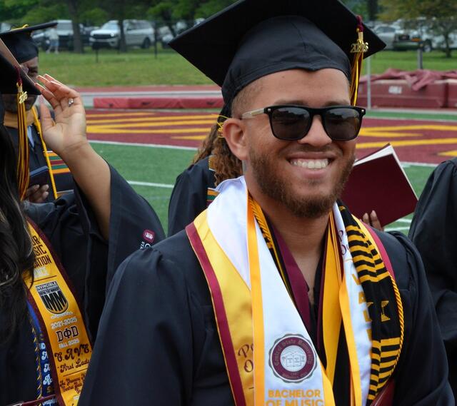 Pablo at Commencement 2026