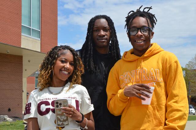 CSU Students at Community Day