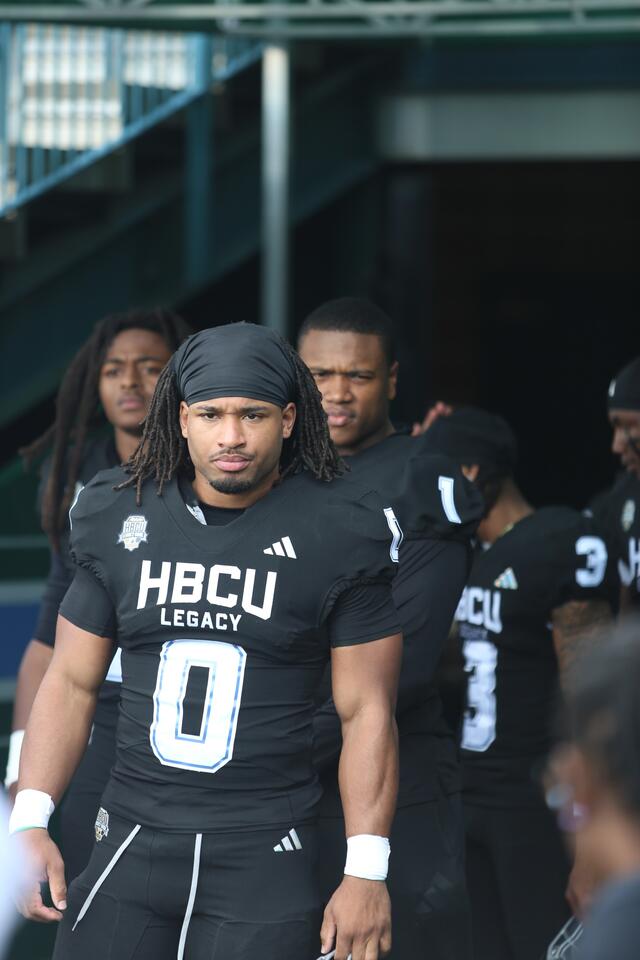 Domonique Davis at HBCU Legacy Bowl