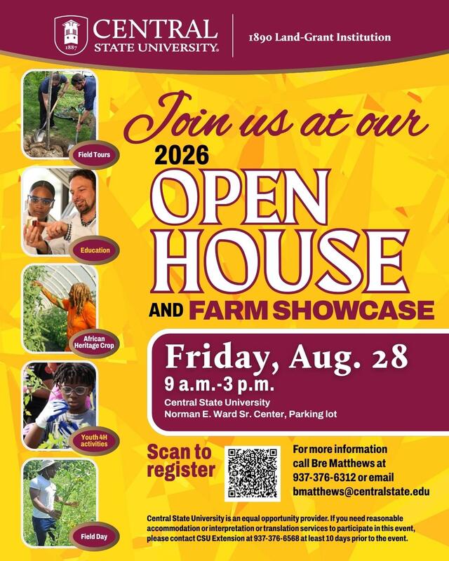 Land-Grant Open House 2026 flier