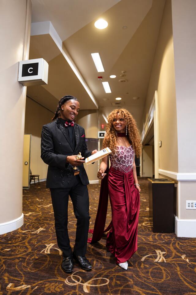 Mister Central State Nasaan Jackson and Miss Central State Asia Brown 2