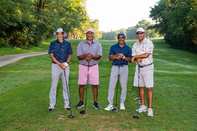 Golf Scramble Winning Team